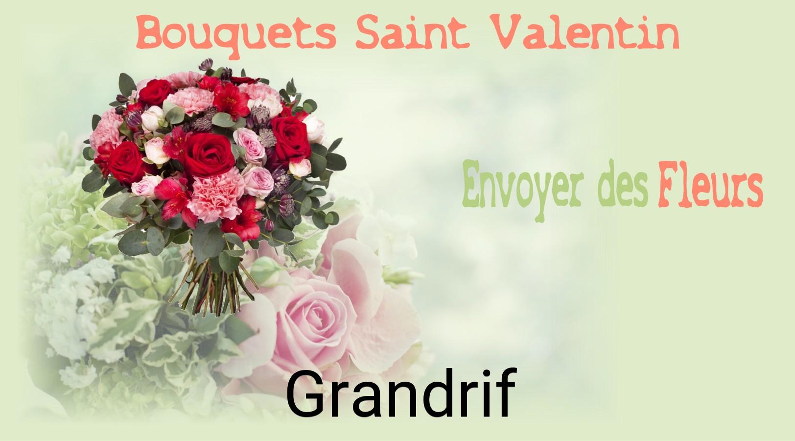 Roses de Saint-Valentin livrées à Grandrif